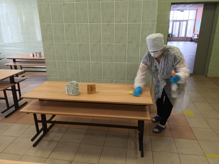 "Санитарная обработка".
